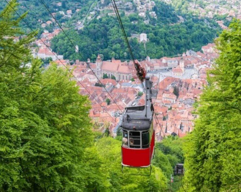 רכבל הר טמפה בראשוב - Telecabina Tâmpa / ‪Tampa Cable Car‬